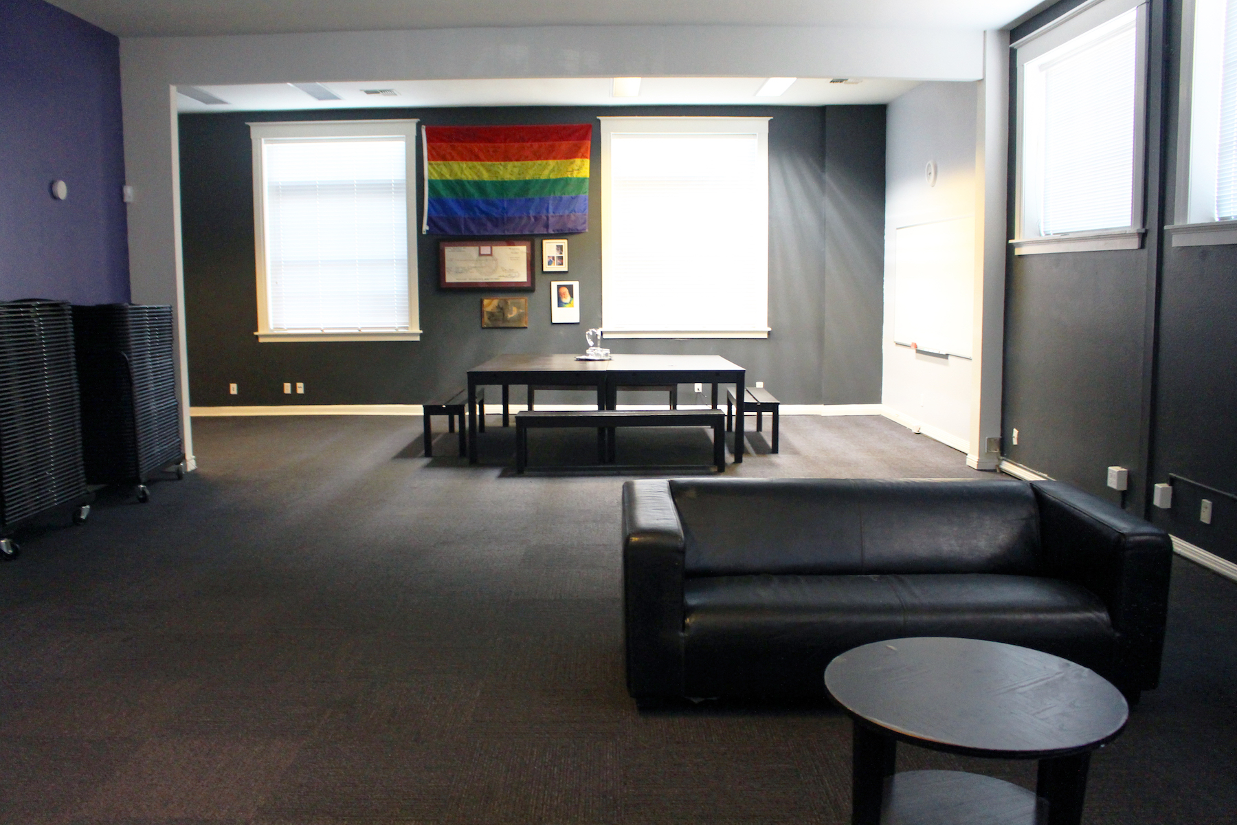 Founders room at the Sac LGBT Center