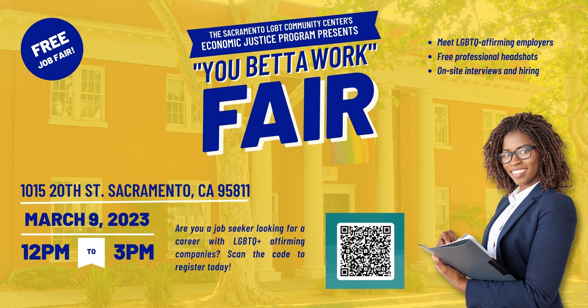 You Betta Work Fair Flyer (8.5 × 11 in) (1200 × 500 px) (1080 × 1080 px) (8 × 11 in) (Facebook Cover) (1920 × 1005 px)